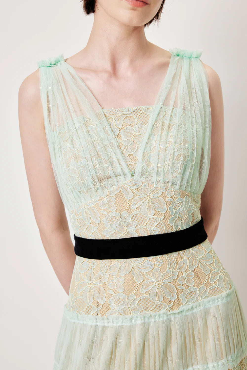 MARYLING Lace Sexy Waist‑Defining Evening Gown